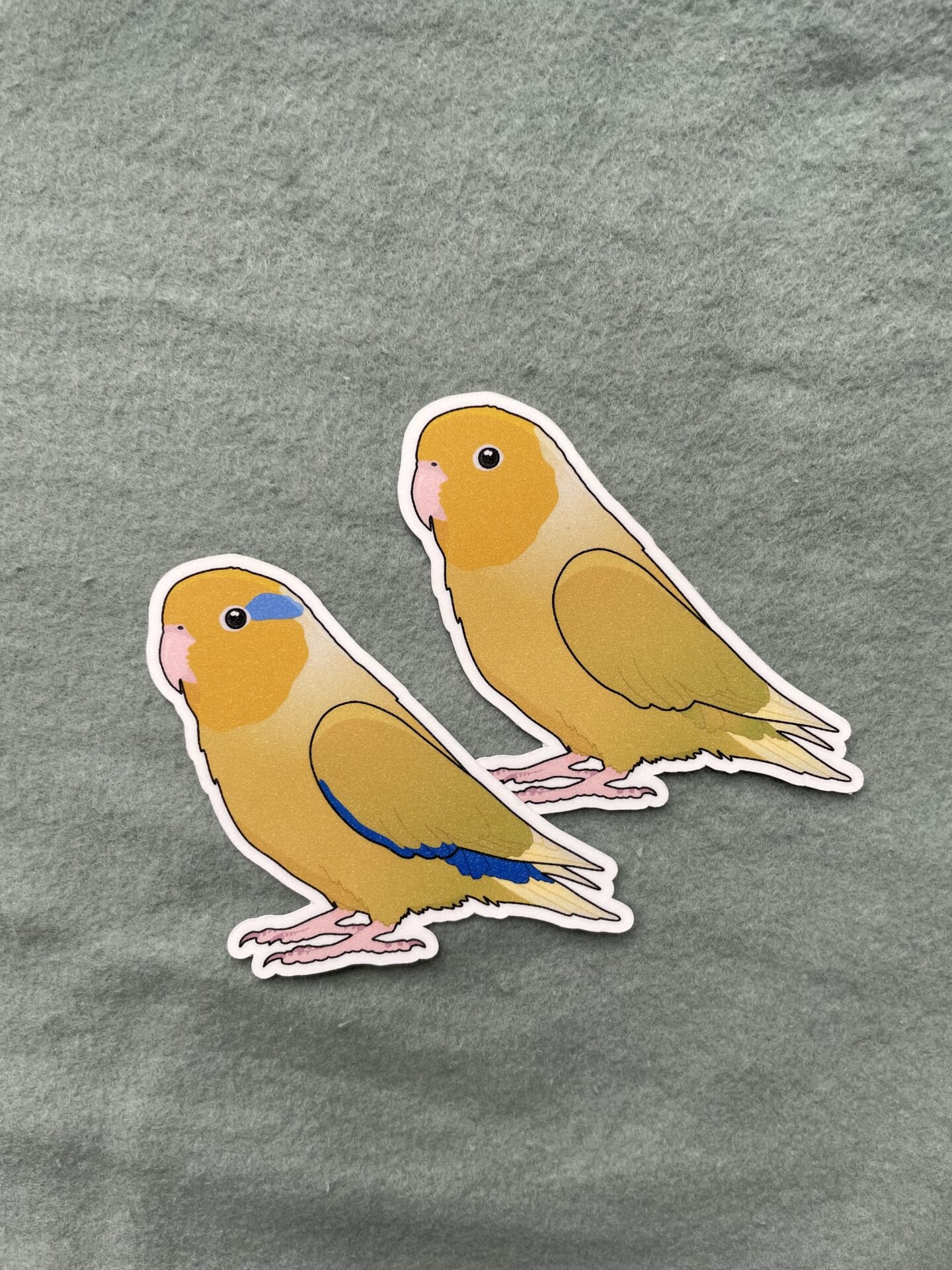 Parrotlet Glitter Sticker - Image 6