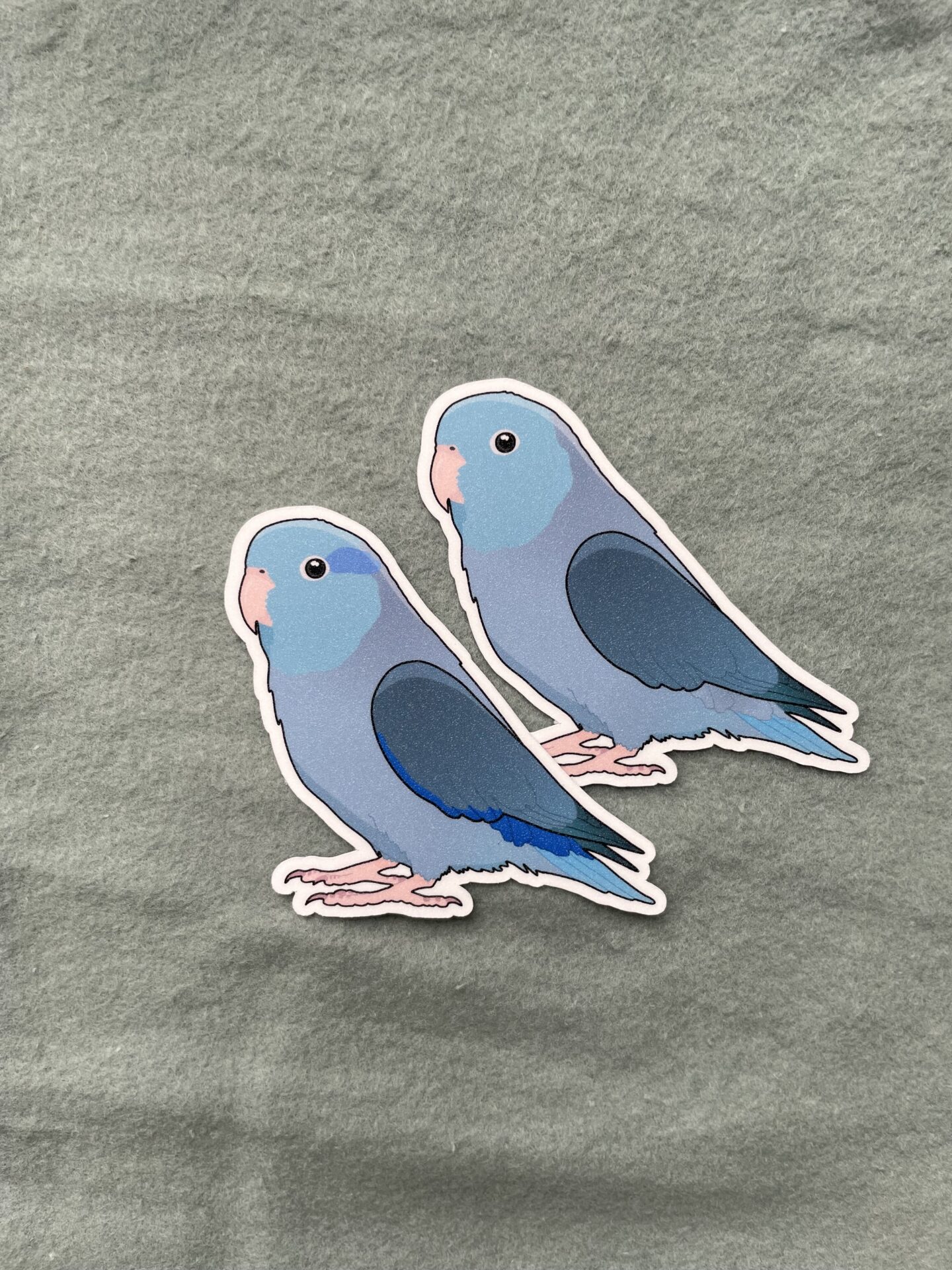 Parrotlet Glitter Sticker - Image 3