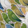 Parrotlet Glitter Sticker