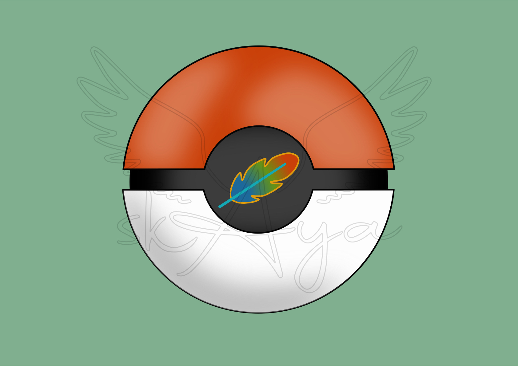 Pre-order Birb ball Shaker Keychain Base - Image 2