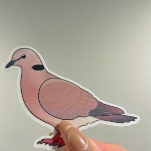 Pigeon-Dove Glitter Sticker - Image 7