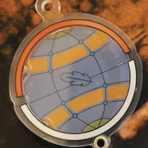 Birb ball Shaker Keychain Base