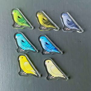 Lineolated Acrylic Shaker Pieces - Image 3