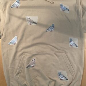 Alternative view of Pigeon-Dove overall Hoodie Sand